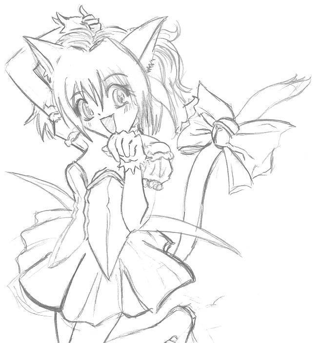 Раскраска: Мяу Мяу Пауэр (Аниме и манга) #46255 - Бесплатные раскраски для печати