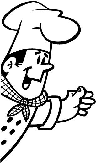 Раскраска: Пекарь (Карьера и Профессии) #89948 - Бесплатные раскраски для печати