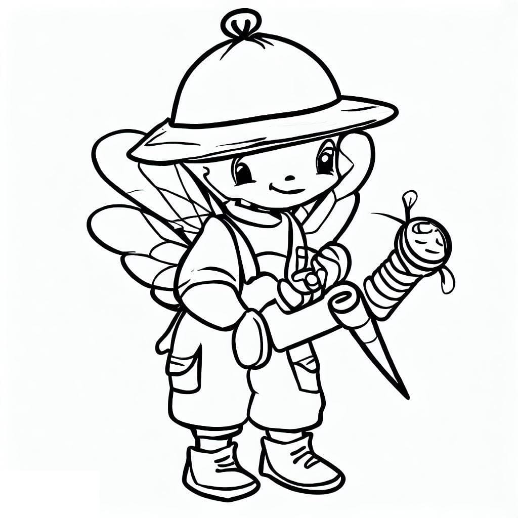 Раскраска: Пчеловод (Карьера и Профессии) #189940 - Бесплатные раскраски для печати