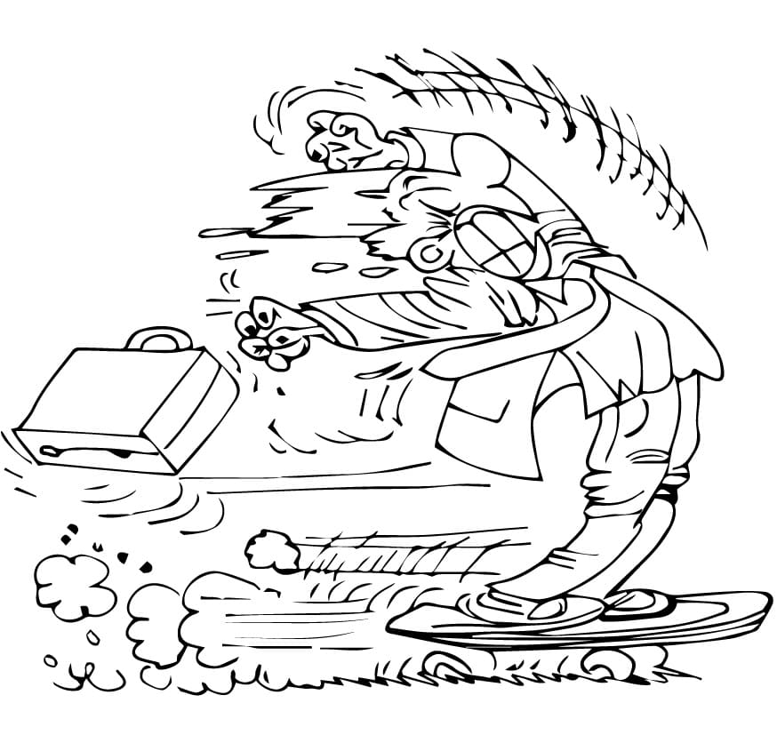 Раскраска: Cedric (Персонажи Мультфильмов) #213294 - Бесплатные раскраски для печати