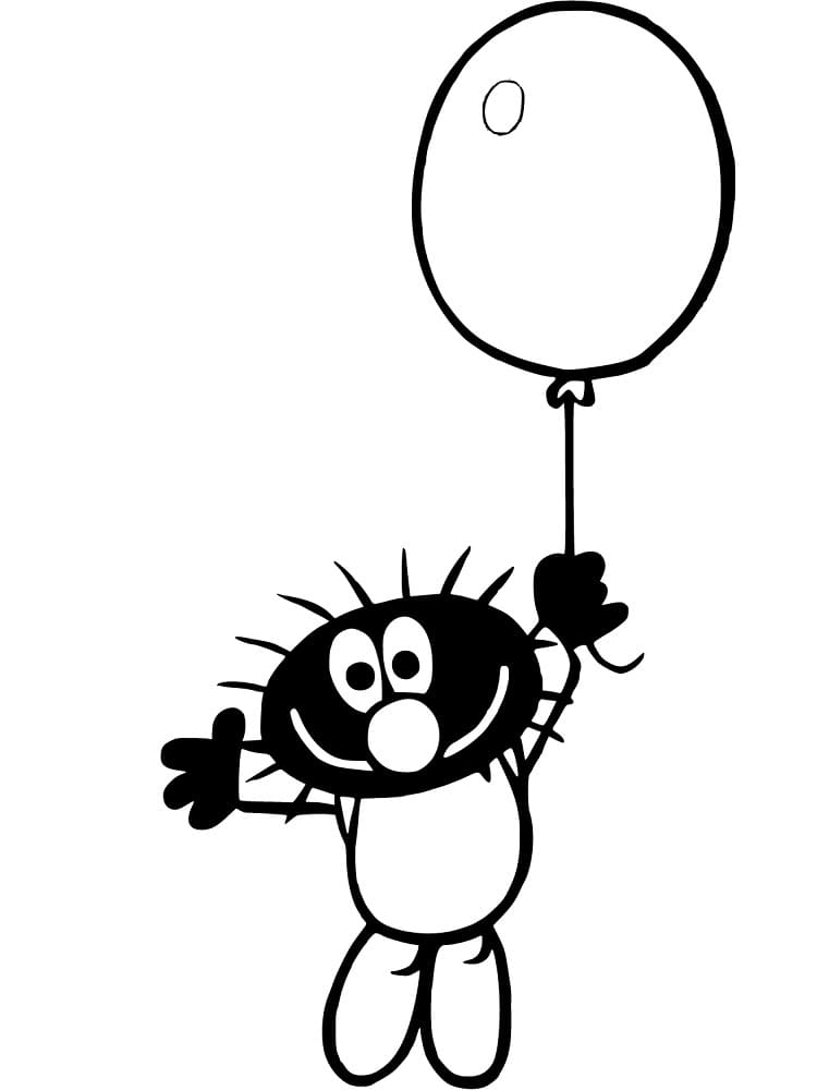 Раскраска: Little Hairy (Персонажи Мультфильмов) #212315 - Бесплатные раскраски для печати