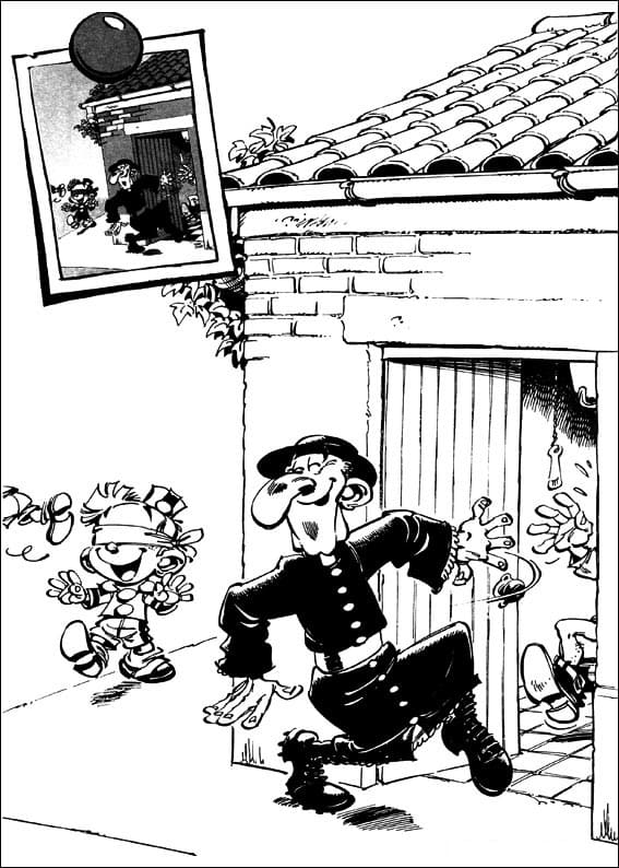 Раскраска: Little Spirou (Персонажи Мультфильмов) #182485 - Бесплатные раскраски для печати