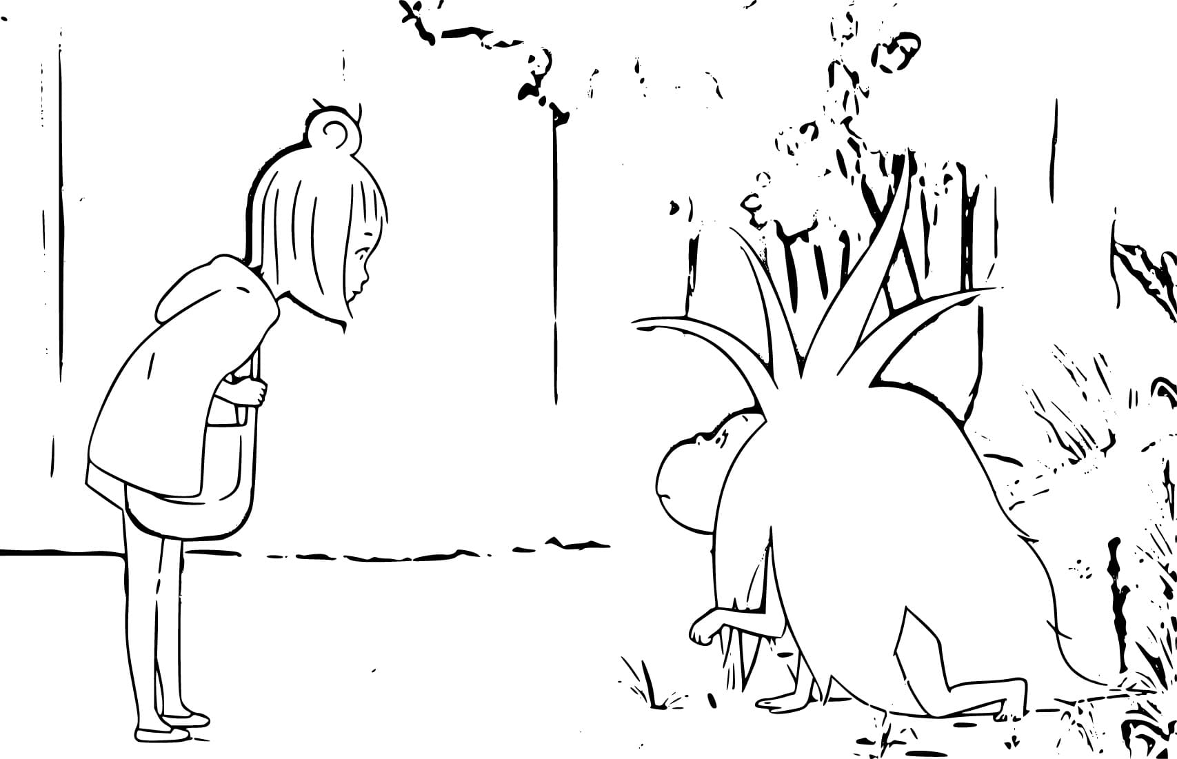 Раскраска: Dragon Princess (Мультфильмы и Анимационные Шоу) #210927 - Бесплатные раскраски для печати