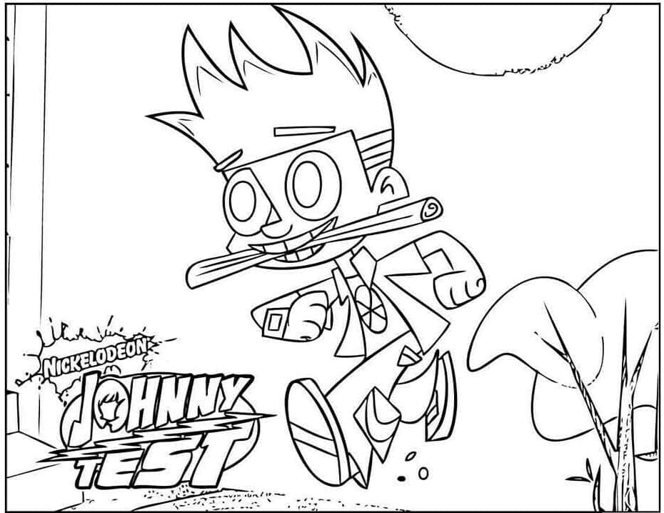 Раскраска: Johnny Test (Мультфильмы и Анимационные Шоу) #203279 - Бесплатные раскраски для печати