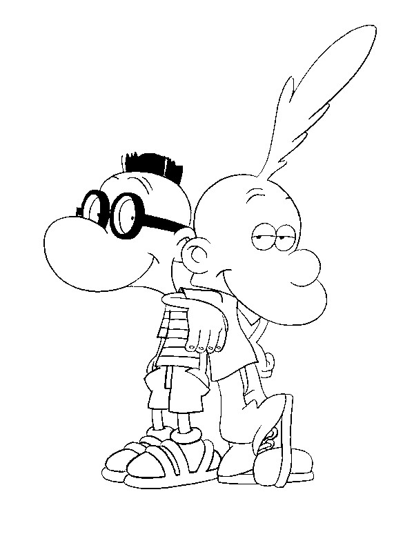 Раскраска: Titeuf (Мультфильмы и Анимационные Шоу) #33809 - Бесплатные раскраски для печати