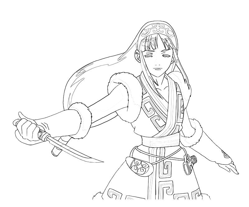 Раскраска: Самурай (Персонажи) #107325 - Бесплатные раскраски для печати