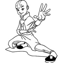 Раскраска: Авата́р: Леге́нда об Аа́нге (Анимационные Фильмы) #208147 - Бесплатные раскраски для печати