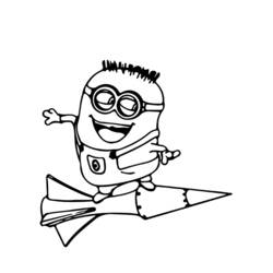 Раскраска: Despicable Me (Анимационные Фильмы) #130345 - Бесплатные раскраски для печати
