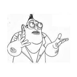 Раскраска: Despicable Me (Анимационные Фильмы) #130398 - Бесплатные раскраски для печати