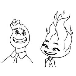 Раскраска: Elementary (Анимационные Фильмы) #203861 - Бесплатные раскраски для печати