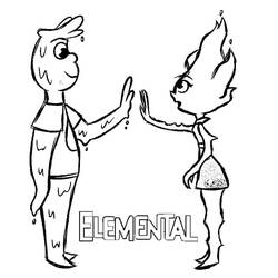 Раскраска: Elementary (Анимационные Фильмы) #203865 - Бесплатные раскраски для печати