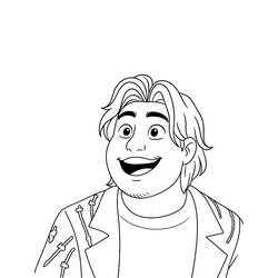 Раскраска: Охотники на демонов K-поп (Анимационные Фильмы) #221153 - Бесплатные раскраски для печати