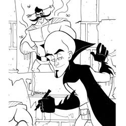 Раскраска: Megamind (Анимационные Фильмы) #46324 - Бесплатные раскраски для печати