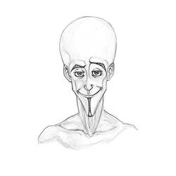 Раскраска: Megamind (Анимационные Фильмы) #46515 - Бесплатные раскраски для печати