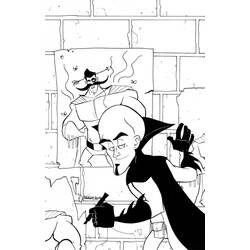 Раскраска: Megamind (Анимационные Фильмы) #46520 - Бесплатные раскраски для печати