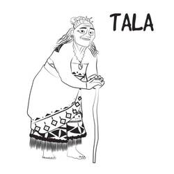 Раскраска: Moana (Анимационные Фильмы) #181308 - Бесплатные раскраски для печати