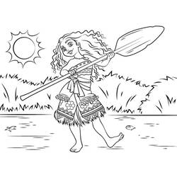 Раскраска: Moana (Анимационные Фильмы) #181338 - Бесплатные раскраски для печати