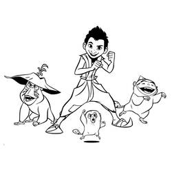 Раскраска: Raya и the Last Dragon (Анимационные Фильмы) #178957 - Бесплатные раскраски для печати