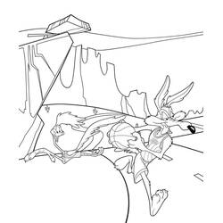 Раскраска: Space Jam (Анимационные Фильмы) #198200 - Бесплатные раскраски для печати