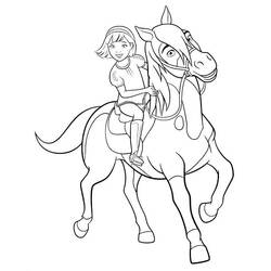 Раскраска: Spirit (Анимационные Фильмы) #195415 - Бесплатные раскраски для печати