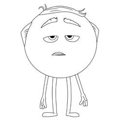 Раскраска: The Emoji Movie (Анимационные Фильмы) #198985 - Бесплатные раскраски для печати