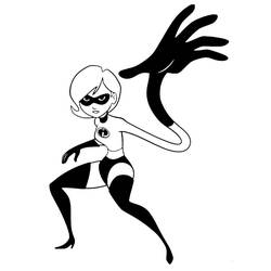 Раскраска: The Incredibles (Анимационные Фильмы) #179715 - Бесплатные раскраски для печати