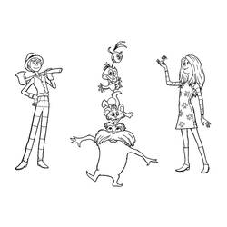 Раскраски: The Lorax - Бесплатные раскраски для печати