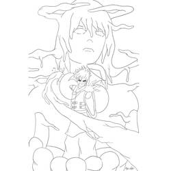 Раскраска: Гаара (Аниме и манга) #180201 - Бесплатные раскраски для печати