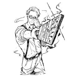 Раскраска: Магическая битва (Аниме и манга) #183227 - Бесплатные раскраски для печати