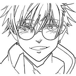 Раскраска: Магическая битва (Аниме и манга) #183236 - Бесплатные раскраски для печати