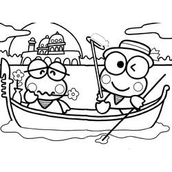 Раскраска: Кероппи (Аниме и манга) #213320 - Бесплатные раскраски для печати