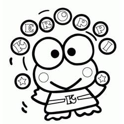 Раскраска: Кероппи (Аниме и манга) #213345 - Бесплатные раскраски для печати