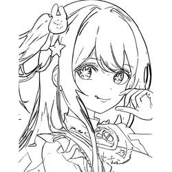 Раскраска: Ребёнок кумира (Аниме и манга) #217547 - Бесплатные раскраски для печати