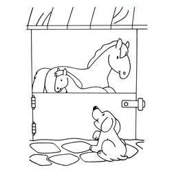 Раскраска: Ферма (Здания и Архитектура) #183703 - Бесплатные раскраски для печати