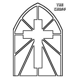 Раскраски: Витраж - Бесплатные раскраски для печати