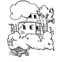 Раскраска: Вавилонская башня (Здания и Архитектура) #213656 - Бесплатные раскраски для печати