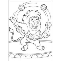 Раскраска: Жонглёр (Карьера и Профессии) #99259 - Бесплатные раскраски для печати