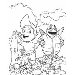 Раскраска: Адибу (Персонажи Мультфильмов) #23596 - Бесплатные раскраски для печати