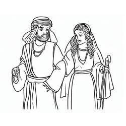 Раскраска: Асенефа (Персонажи Мультфильмов) #182345 - Бесплатные раскраски для печати