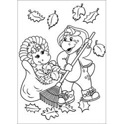 Раскраска: Barney (Персонажи Мультфильмов) #203017 - Бесплатные раскраски для печати