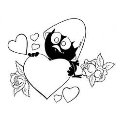 Раскраска: Calimero (Персонажи Мультфильмов) #35834 - Бесплатные раскраски для печати