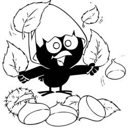 Раскраска: Calimero (Персонажи Мультфильмов) #35836 - Бесплатные раскраски для печати