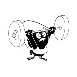 Раскраска: Calimero (Персонажи Мультфильмов) #35858 - Бесплатные раскраски для печати