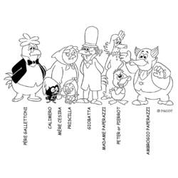 Раскраска: Calimero (Персонажи Мультфильмов) #35943 - Бесплатные раскраски для печати