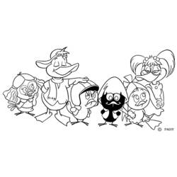 Раскраска: Calimero (Персонажи Мультфильмов) #35977 - Бесплатные раскраски для печати