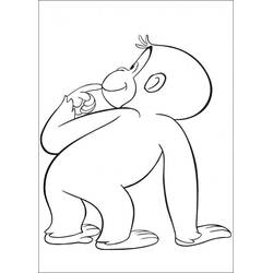 Раскраска: Curious George (Персонажи Мультфильмов) #211194 - Бесплатные раскраски для печати