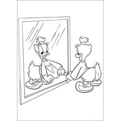 Раскраска: Дейзи Дак (Персонажи Мультфильмов) #186352 - Бесплатные раскраски для печати