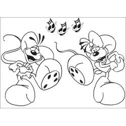 Раскраска: Diddl (Персонажи Мультфильмов) #201702 - Бесплатные раскраски для печати