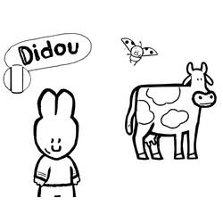 Раскраска: Didou (Персонажи Мультфильмов) #182576 - Бесплатные раскраски для печати