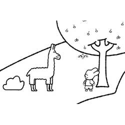 Раскраска: Didou (Персонажи Мультфильмов) #182581 - Бесплатные раскраски для печати